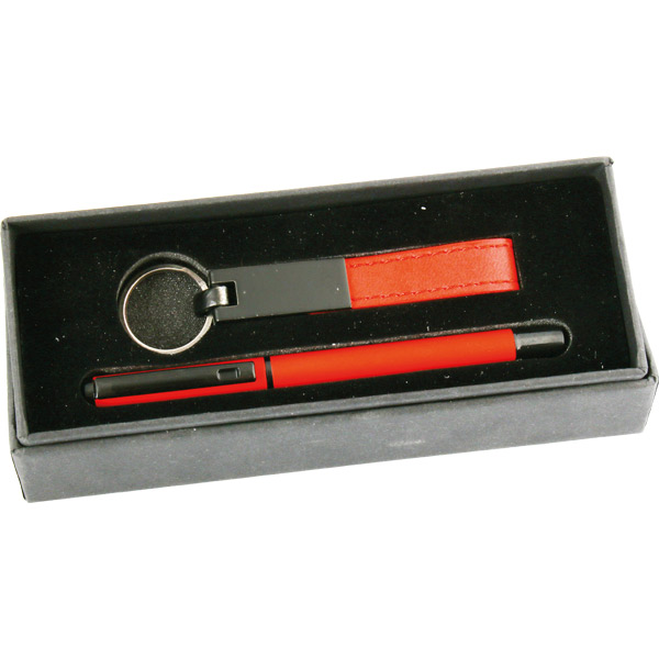 0510-240-S Hediyelik Set 17,5 x 6,5 x 3 cm-Kırmızı