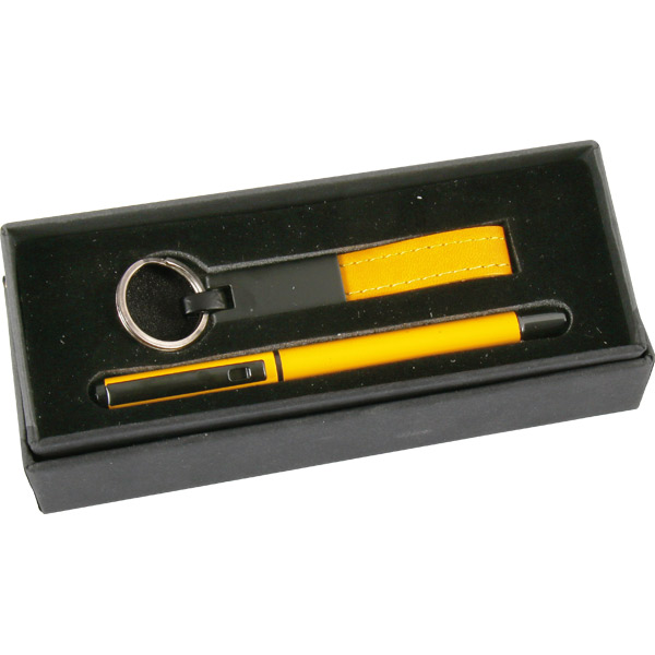 0510-240-S Hediyelik Set 17,5 x 6,5 x 3 cm-Sarı