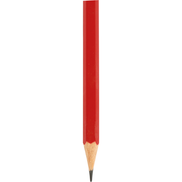 0522-195-L Köşeli Kurşun Kalem-Kırmızı