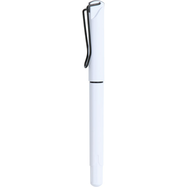 0532-100-L Plastik Jel Roller Kalem-Beyaz