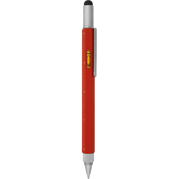 0532-900-B Çok Fonksiyonlu Tükenmez Kalem-Kırmızı