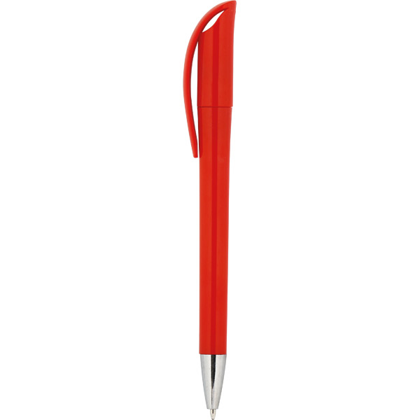 0544-100-TRK Plastik Kalem-Kırmızı