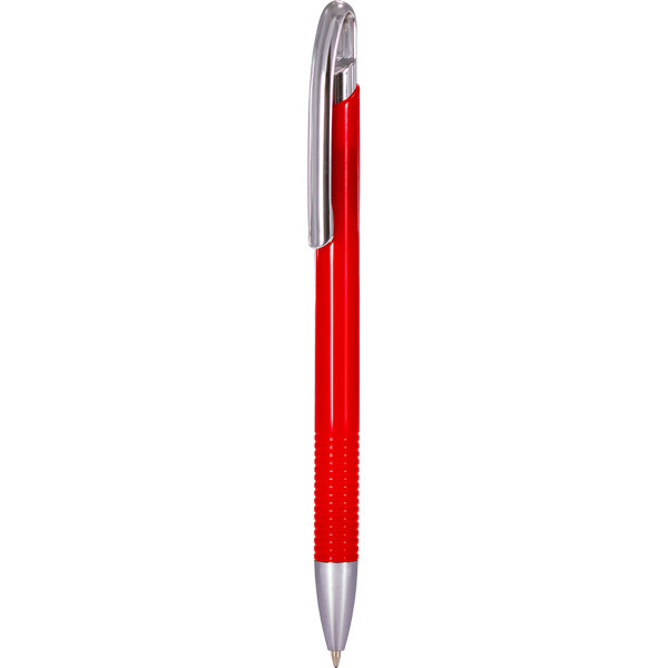 0544-160-S Plastik Kalem-Kırmızı