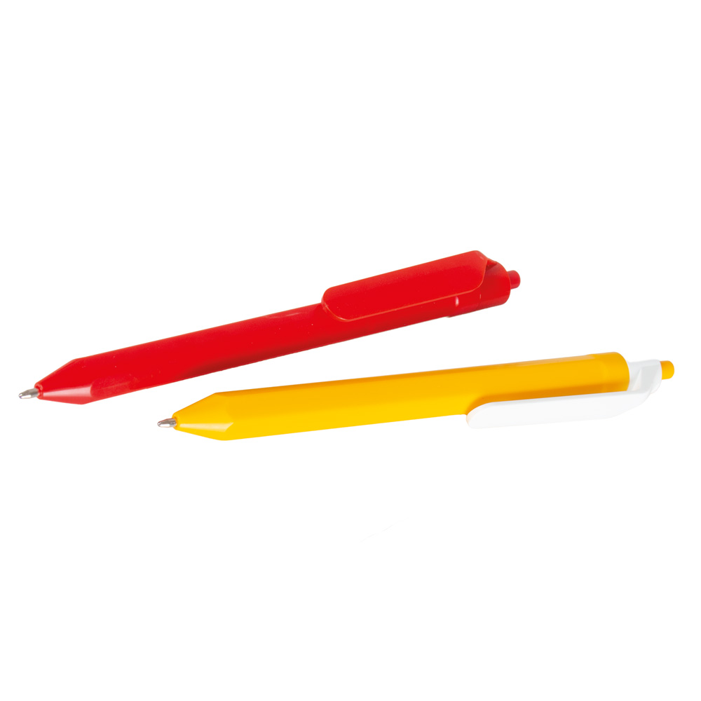 0544-250-SR Plastik Tükenmez Kalem-Beyaz