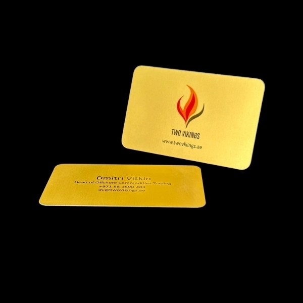 Gold Metal Kartvizit
