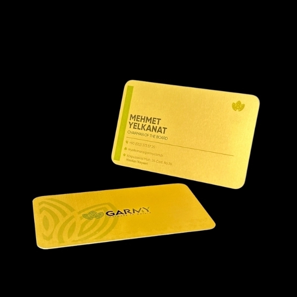 Gold Metal Kartvizit