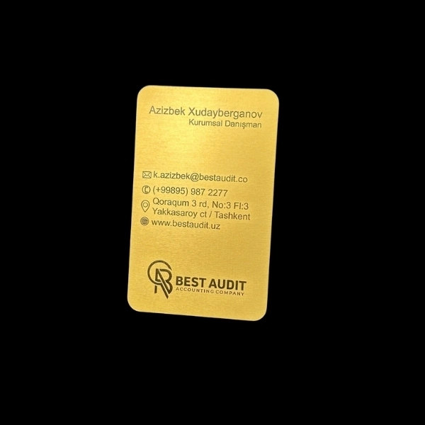 Gold Metal Kartvizit