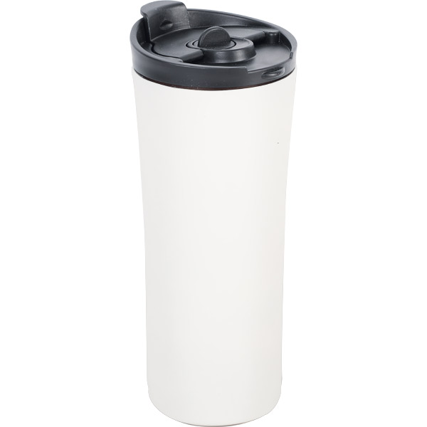 3654-K French Press Termos 500 ml-Beyaz