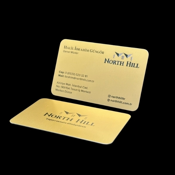 Gold Metal Kartvizit