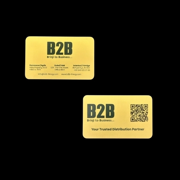 Gold Metal Kartvizit