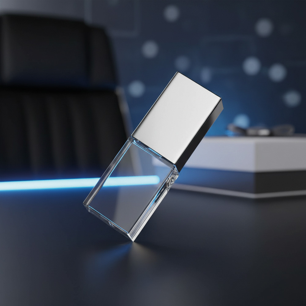 8190-16GB Kristal USB Bellek 16 GB