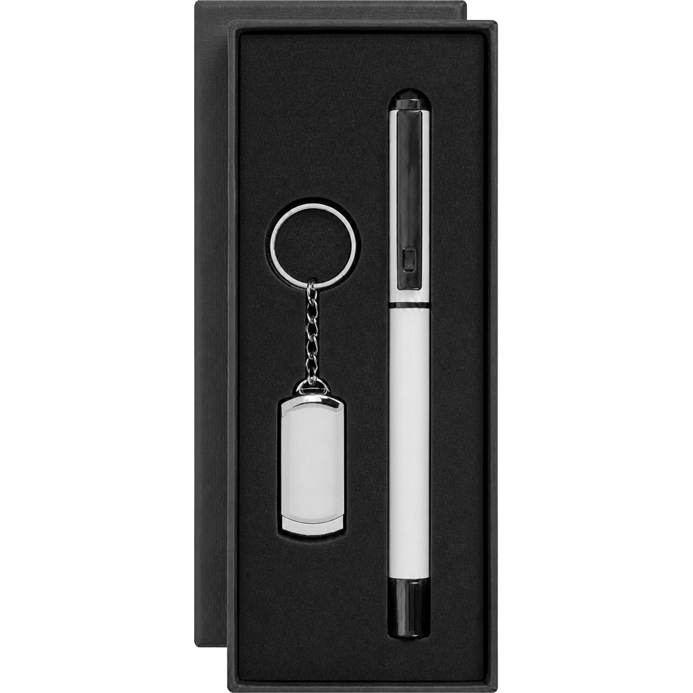 8210-32GB Metal USB Bellek ve Kalem Seti 32 GB