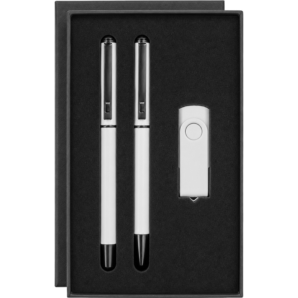 9220-32GB-S USB Kalem Set 32 GB-Beyaz