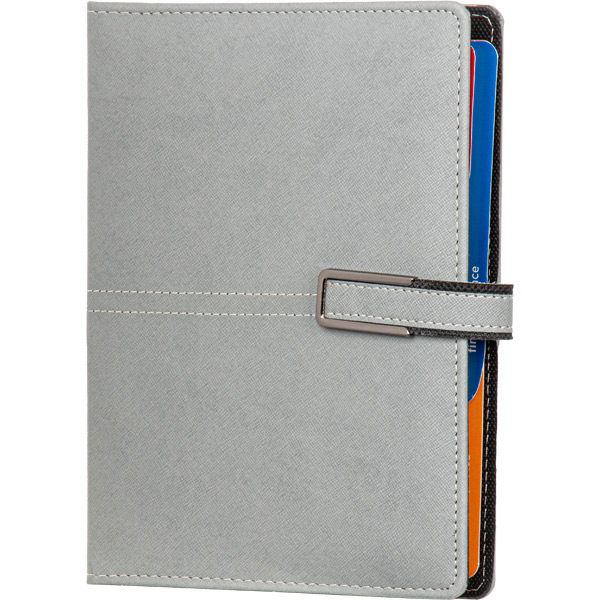 Adana-L Organizer Ajanda 18 x 23 cm-Gri