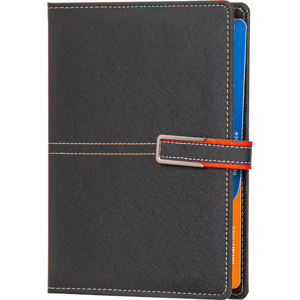 Adana-L Organizer Ajanda 18 x 23 cm-Siyah