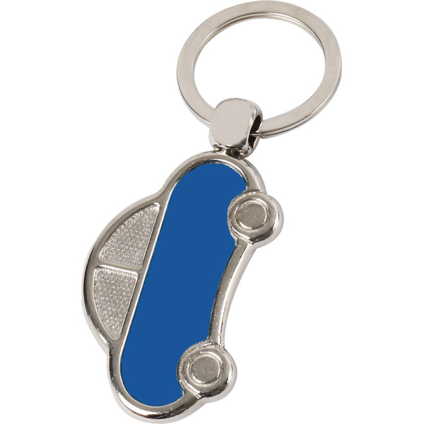 AN-3070-MTL Çift Yönlü Anahtarlık 3 x 8,5 cm-Lacivert