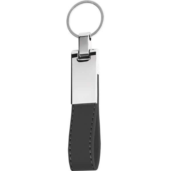 AN-5285-K Çift Yön Anahtarlık 2 x 11,3 cm-Siyah
