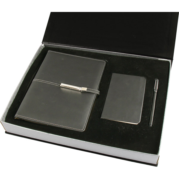 Anadolu-L Hediyelik Set 38 x 28 x 5,5 cm-Siyah