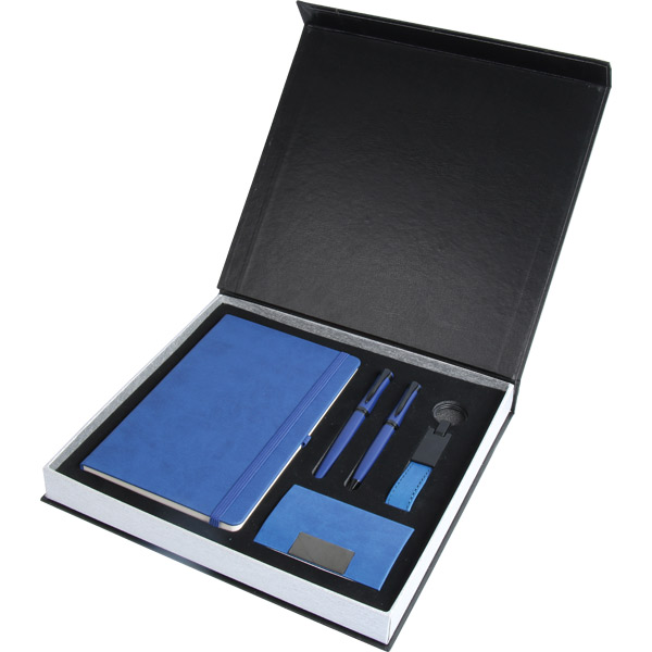 Aydın-S Hediyelik Set 28 x 26 x 3,5 cm-Lacivert