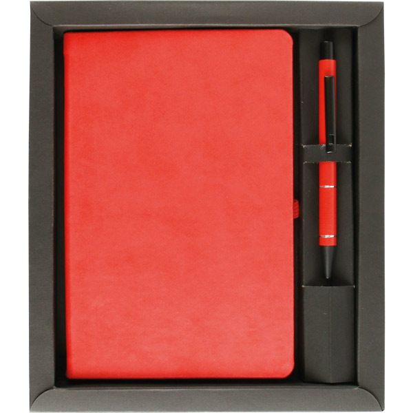 Balıkesir-T Hediyelik Set 24,7 x 21 x 2 cm-Kırmızı