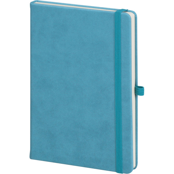 Bornova-YSL Tarihsiz Defter 13 x 21 cm-Turkuaz mavi