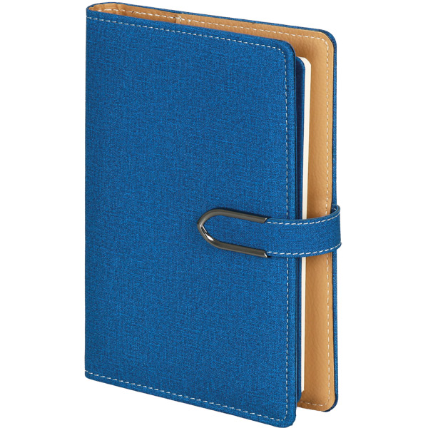 Burgaz-FM Kılıflı Defter 14,5 x 23 cm-Lacivert