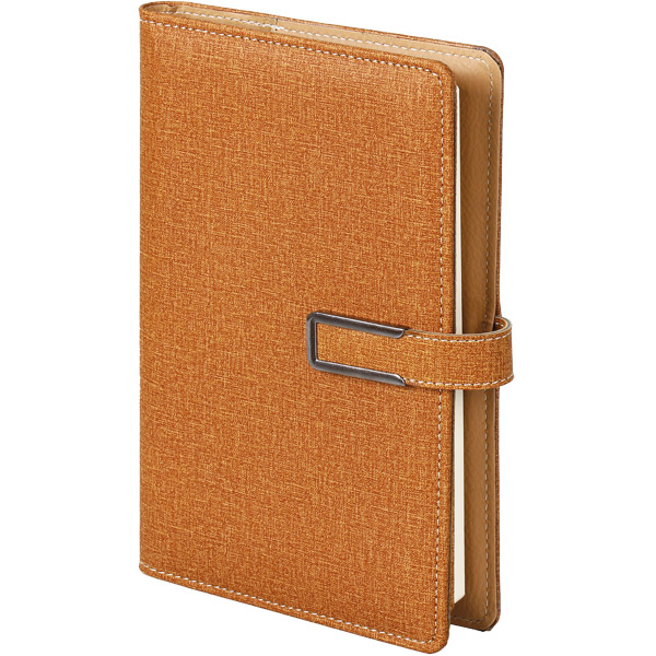 Burgaz-FM Kılıflı Defter 14,5 x 23 cm-Taba