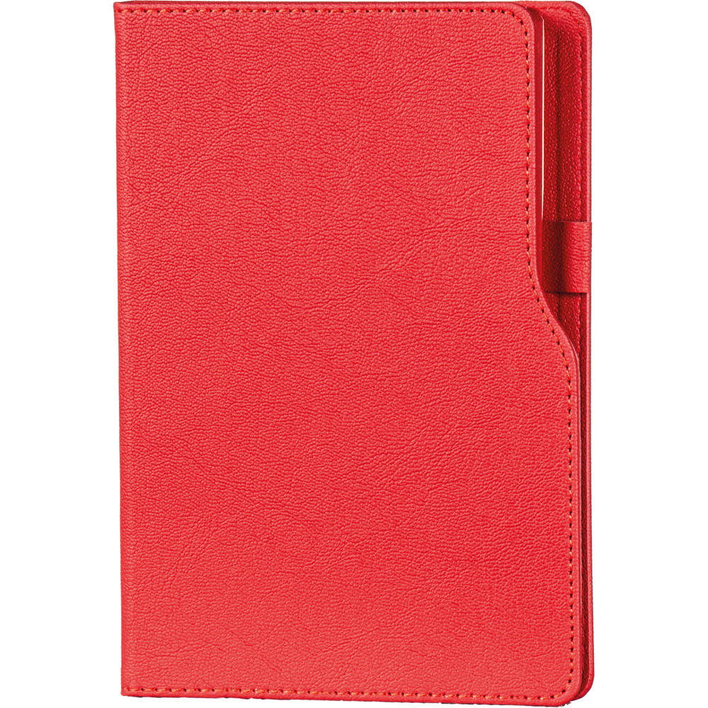 Çamlıca-L Tarihsiz Defter 14,5 x 21 cm-Kırmızı