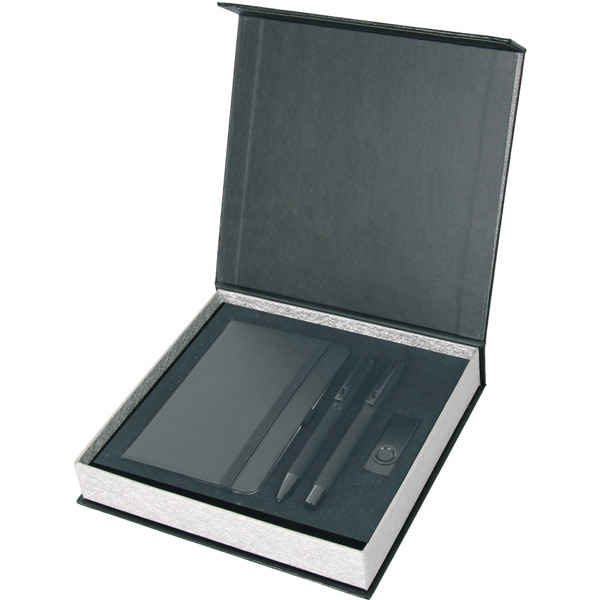 Çorum-L Hediyelik Set 20 x 19 x 3,7 cm-Siyah