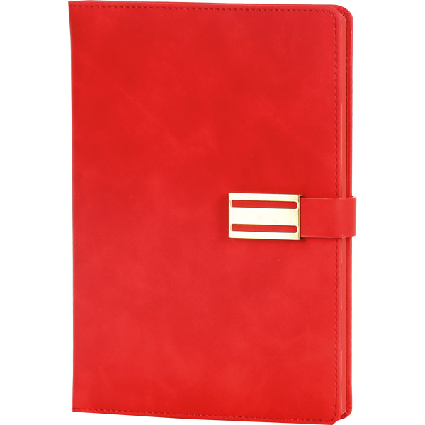 Endülüs-L Tarihsiz Defter 15,5 x 21,5 cm-Kırmızı