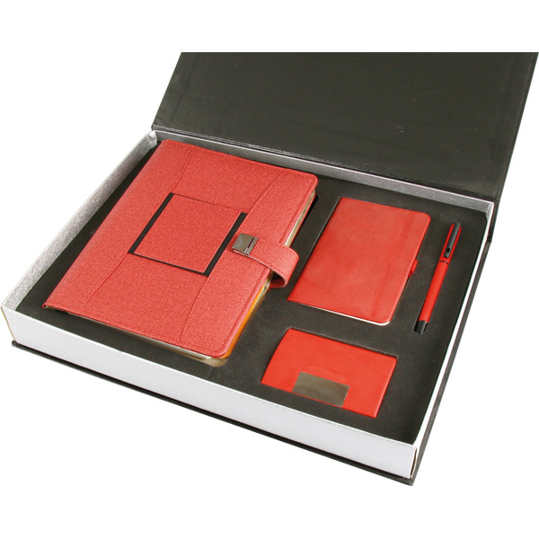 Erzincan-L Hediyelik Set 38 x 28 x 5,5 cm-Kırmızı