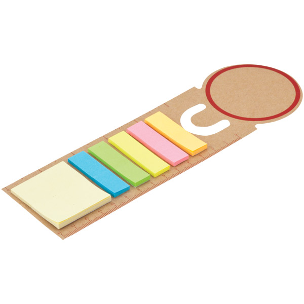 GD-015-S Notluk Kitap Ayracı 5,6 x 21 cm-Kırmızı