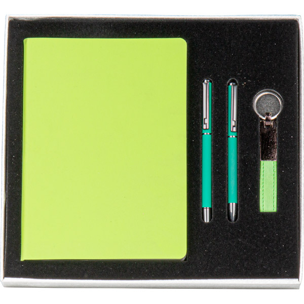 İnegöl-S Hediyelik Set 28 x 26 x 3,5 cm-Yeşil
