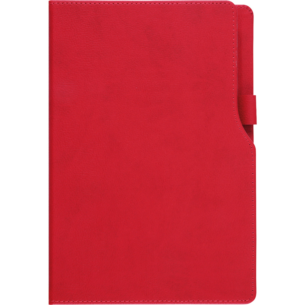 Kısıklı-GR Tarihsiz Defter 14,5 x 21 cm-Kırmızı