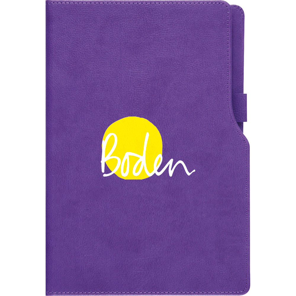 Kısıklı-GR Tarihsiz Defter 14,5 x 21 cm-Mor