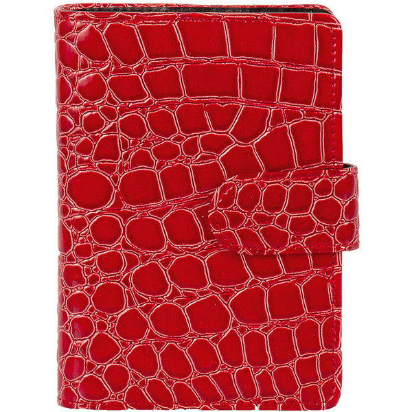 Köyceğiz-S Organizer Cep Defteri 10,5 x 14,5 cm-Kırmızı