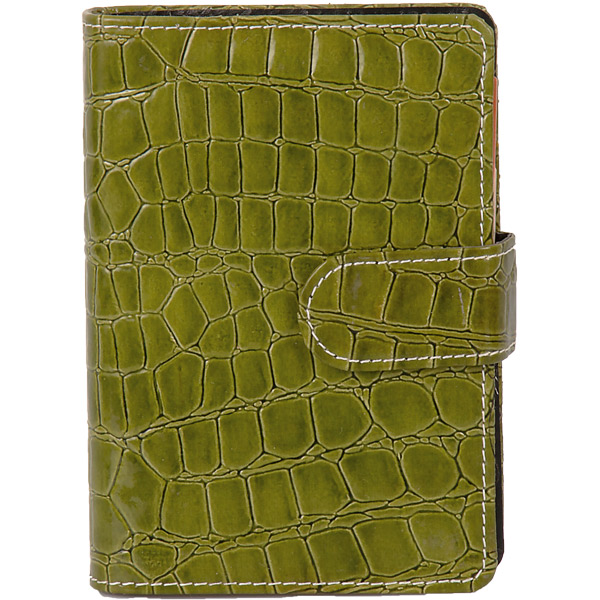 Köyceğiz-S Organizer Cep Defteri 10,5 x 14,5 cm-Yeşil