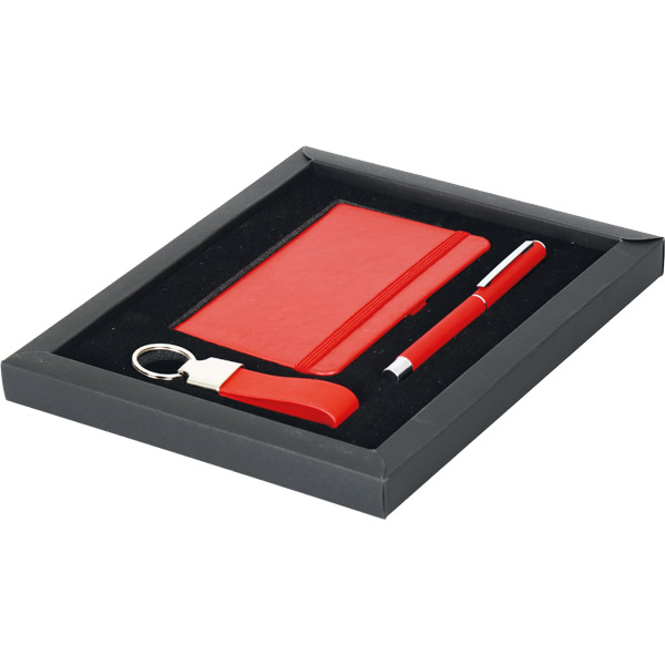 Kütahya-S Hediyelik Set 24,7 x 21 x 2 cm-Kırmızı