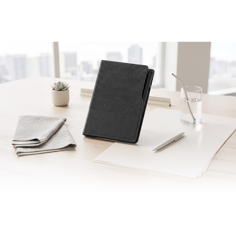 Libadiye-S Tarihsiz  Defter 14,5 x 21 cm-Lacivert