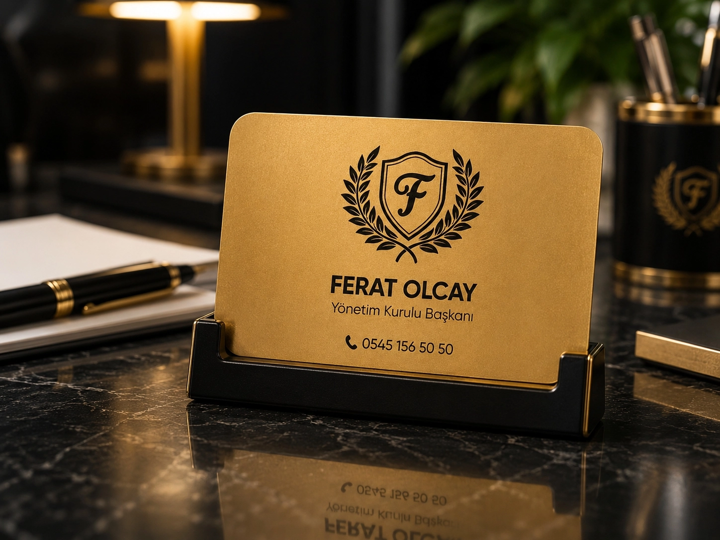 Gold Metal Kartvizit