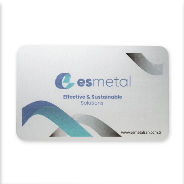 Gümüş Metal Kartvizit