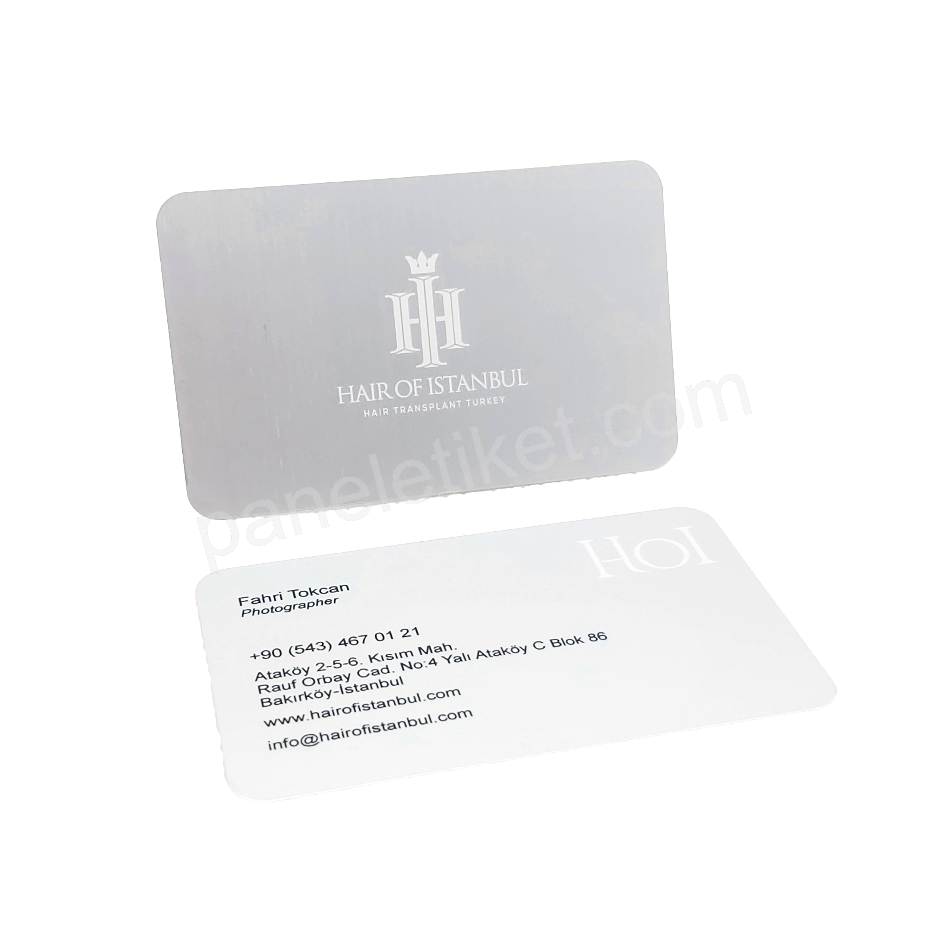 Premium Metal Kartvizit 