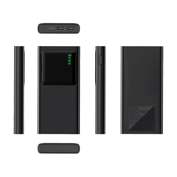 PWB-910-S Powerbank 10.000 mAh