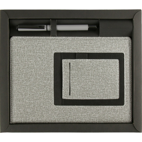Rize-L Hediyelik Set 24,7 x 21 x 2 cm-Gri