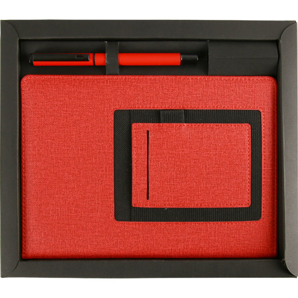 Rize-L Hediyelik Set 24,7 x 21 x 2 cm-Kırmızı