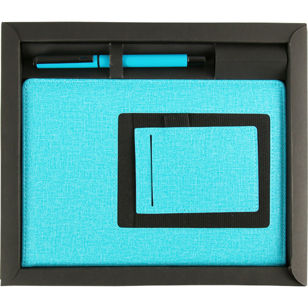Rize-L Hediyelik Set 24,7 x 21 x 2 cm-Turkuaz