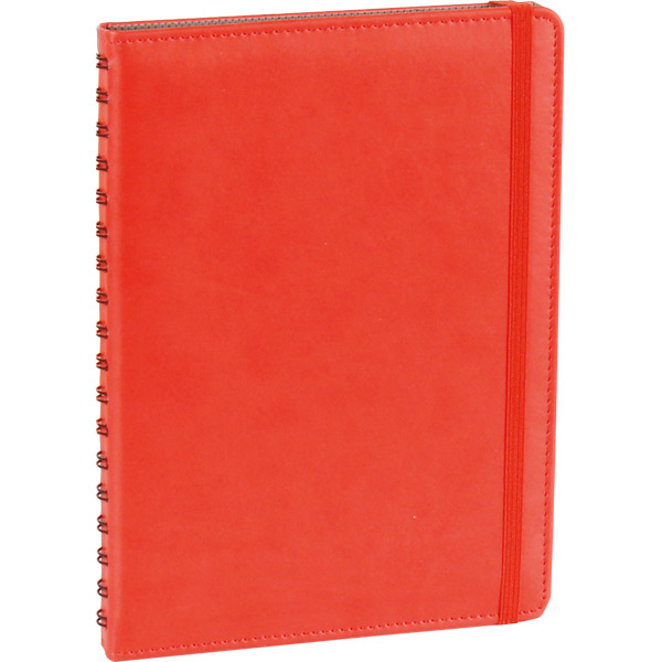 Şekerpınar-YSL Gizli Spiralli Günlük Ajanda 17 x 24 cm-Kırmızı