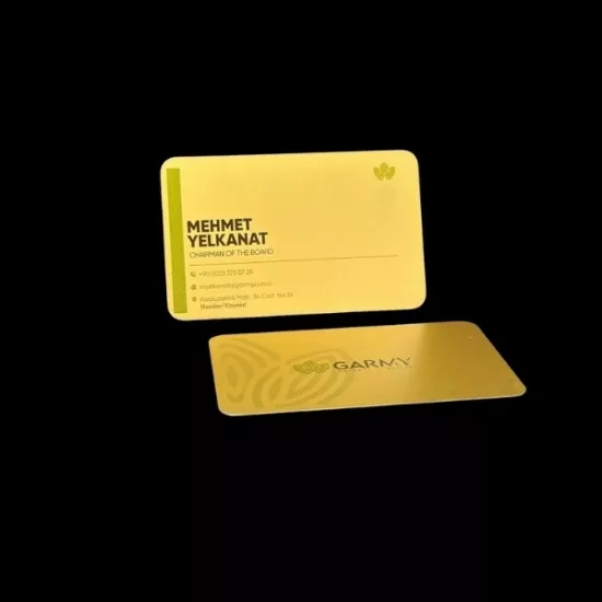 Gold Metal Kartvizit