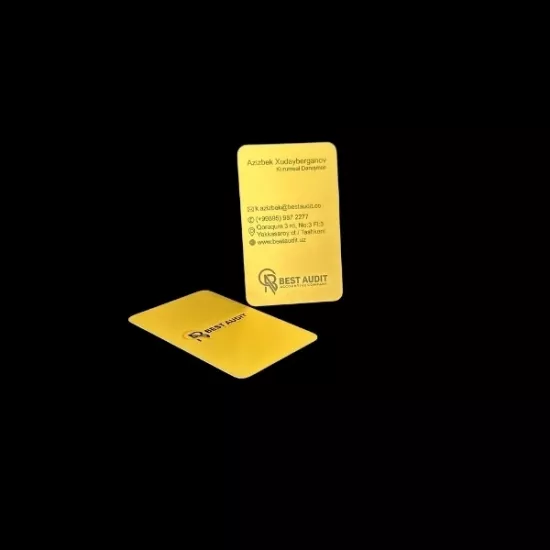 Gold Metal Kartvizit