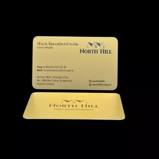 Gold Metal Kartvizit